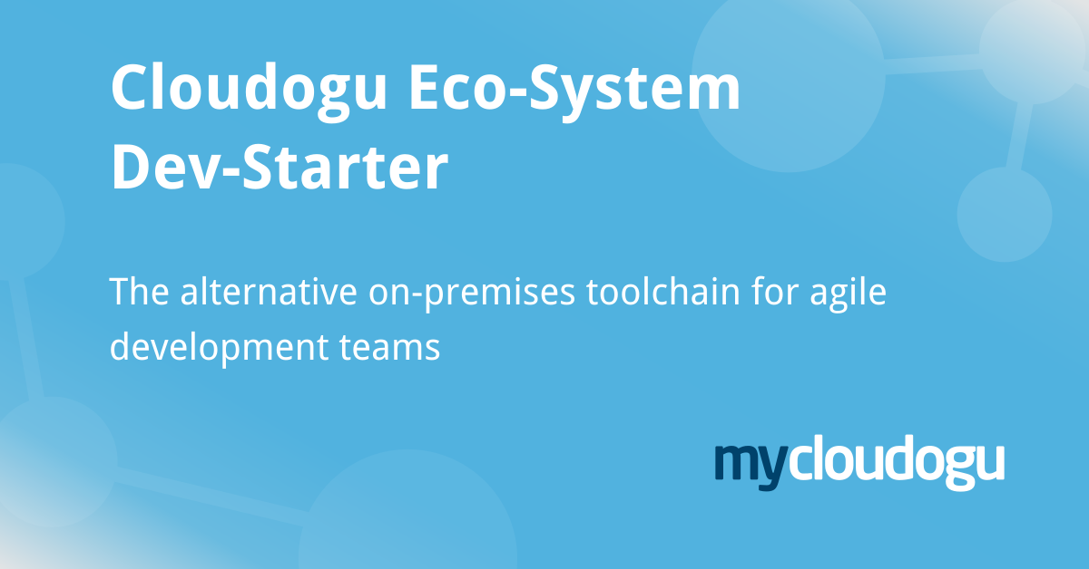 Cloudogu ecosystem devstarter